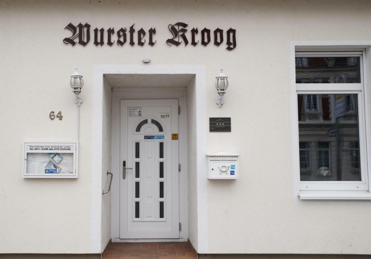 Hotel Wurster Kroog بريمرهافن المظهر الخارجي الصورة